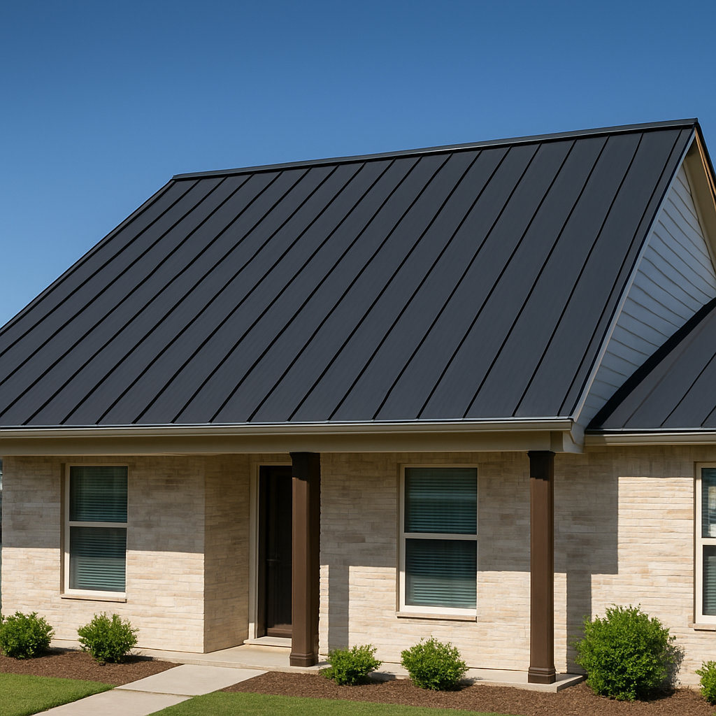 Metal Roof Upgrade after